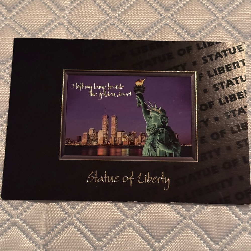 Statue of Liberty post card